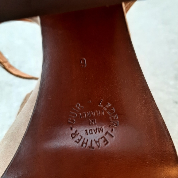 Stephane Kelian, Made in France, Braided Leather Platform Sandal, Luxury, SZ 9 - Picture 12 of 16